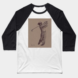 Ben Hogan - pencil drawing of the great golf master Baseball T-Shirt
